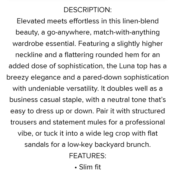 Linen Skirt / Skort and Matching Tank, Size Small - Picture 6 of 14